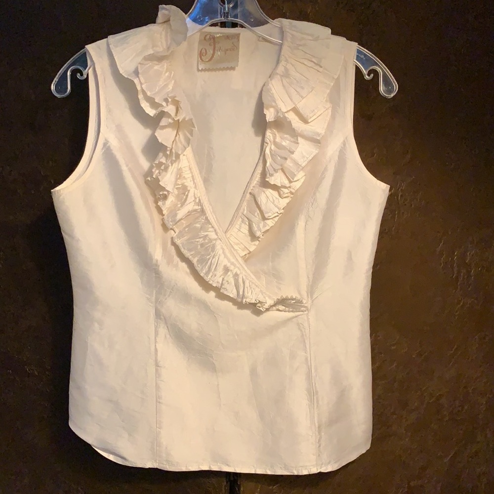 NWOT SILK SHANTUNG BEAUTY! MINT GORGEOUS!